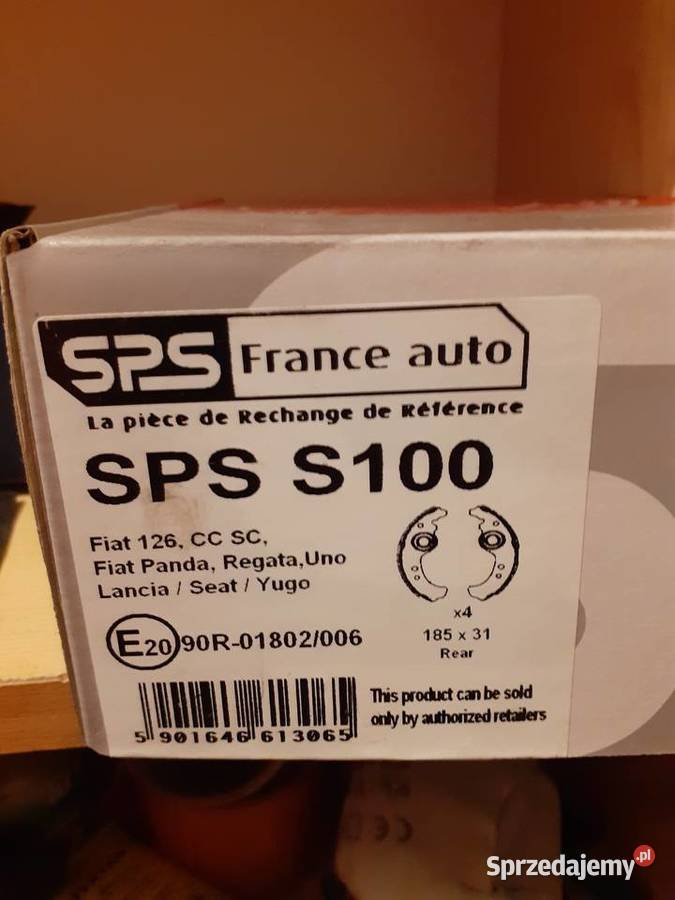 Szczęki hamulcowe tył seicentopanda plus przewód Szczęki hamulcowe łódzkie Łódź