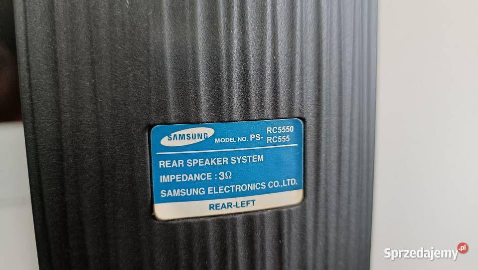 SAMSUNG RC555 Zestaw 4satelit Poznań