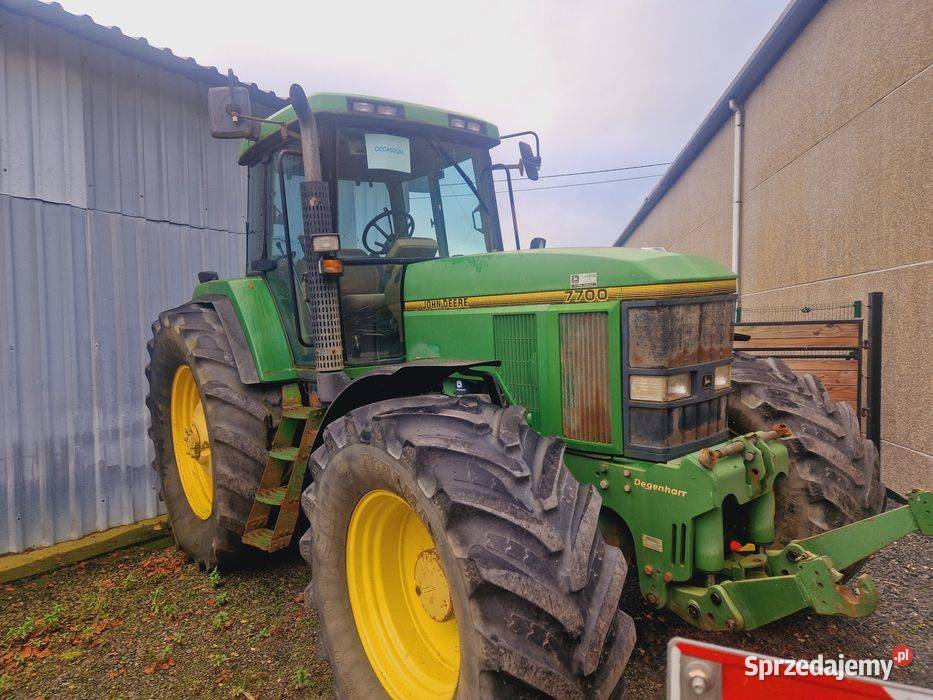 John Deere 7700 1994 stan PowerQuad tuz brutto podlaskie Dobrzyniewo Duże
