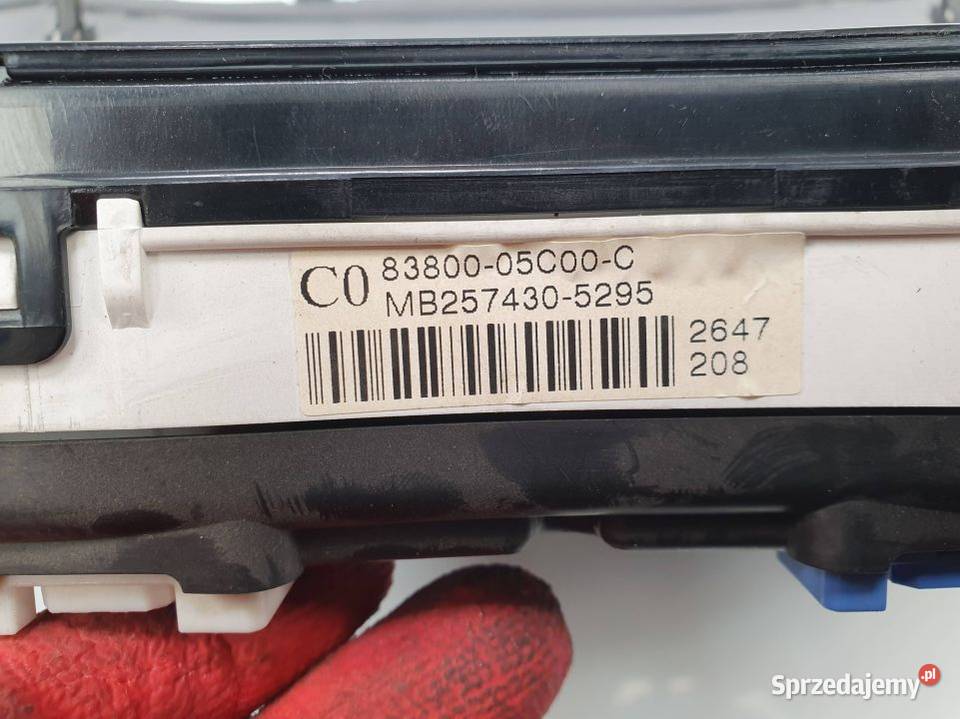 LICZNIK ZEGAR TOYOTA AVENSIS T25 8380005C00 Lipno