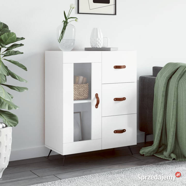 Szafka biała połysk 695x34x90 materiał Szafki Warszawa