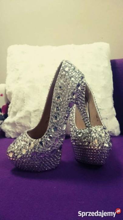 Buty ślubne szpilki sexy niepowtarzalne z USA Mińsk Mazowiecki