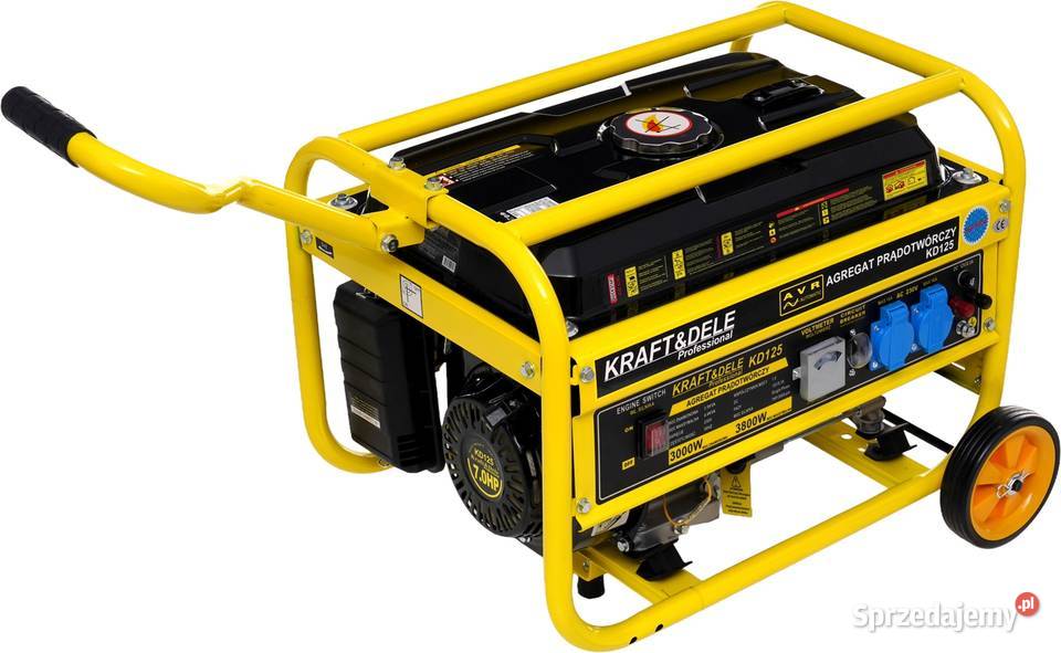 Agregat prądotwórczy 3kW 38kW 230V KD125 sprzedam