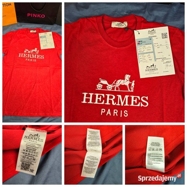 Koszulka męska Prada Hermes kolory shirt Wadowice