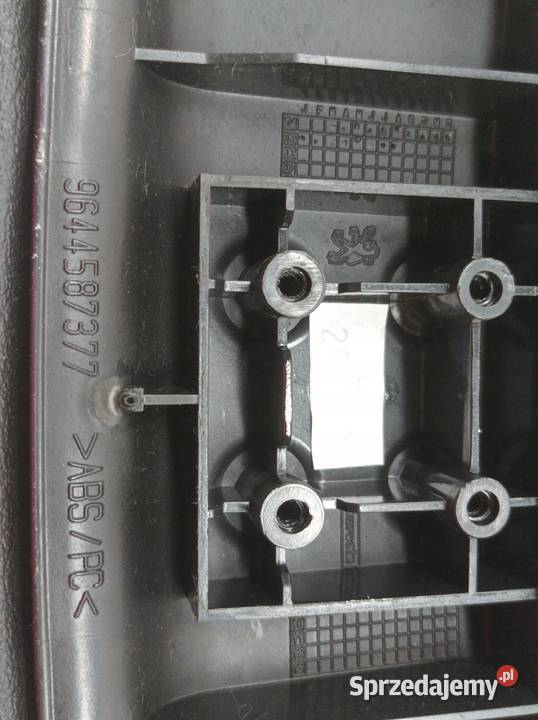 PODŁOKIETNIK TUNELU ŚRODKOWEGO SKÓRA KLAPKA