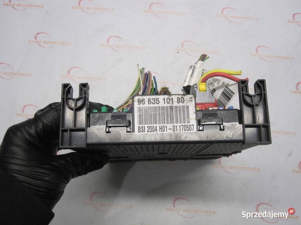 C4 PICASSO moduł BSI 9663510180 Skrzynki bezpieczników