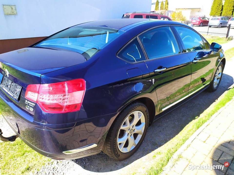 Citroen C5 sedan 2009 16 HDI niski przebieg Tarnogród