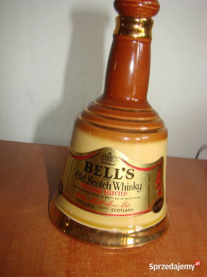 Bells kolekcjonerska butelka pomorskie Pruszcz Gdański