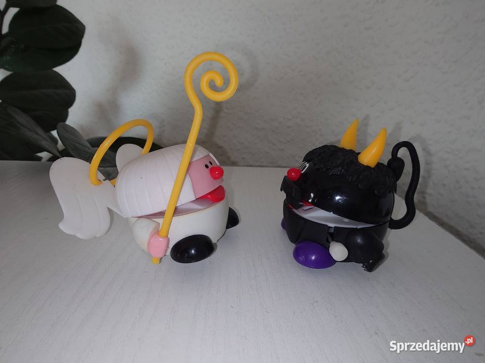 Anioł i diabeł nakręcane zabawki kpl 2 PRL Warszawa sprzedam