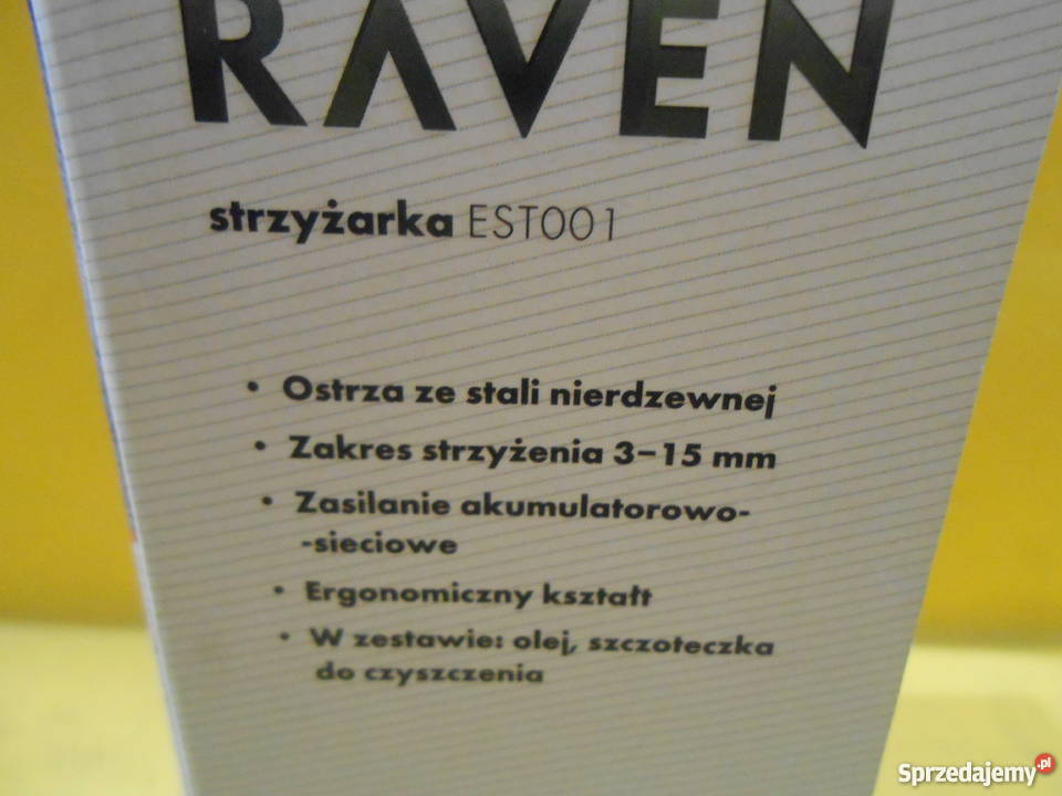 Maszynka do strzyżenia RAVEN Gwarancja Katowice