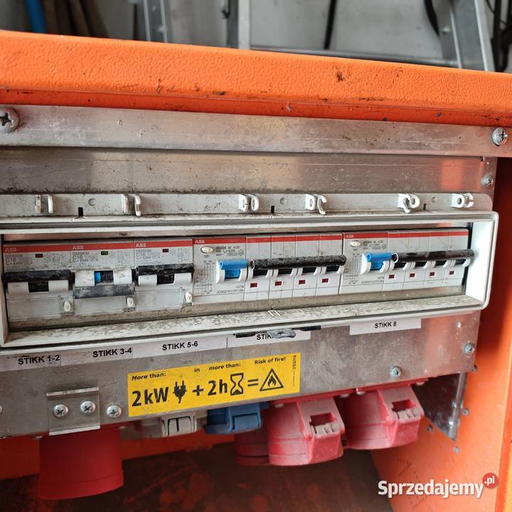 Rozdzielnica budowlana Pozostałe Szczucin