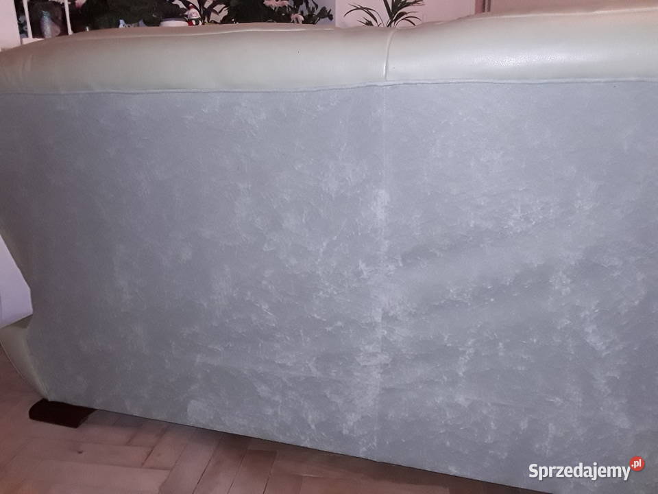 Kanapa wersalka z funkcją spania prawdziwa skóra Warszawa