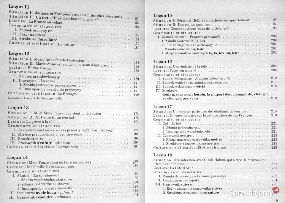 Comprendre Parler Ecrire Tom 1 Część 2 Ludomir Chełm