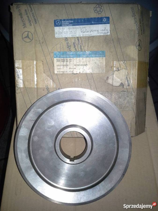 3640352512 Koło wału korbowego Mecedes OM 364 Częstochowa sprzedam