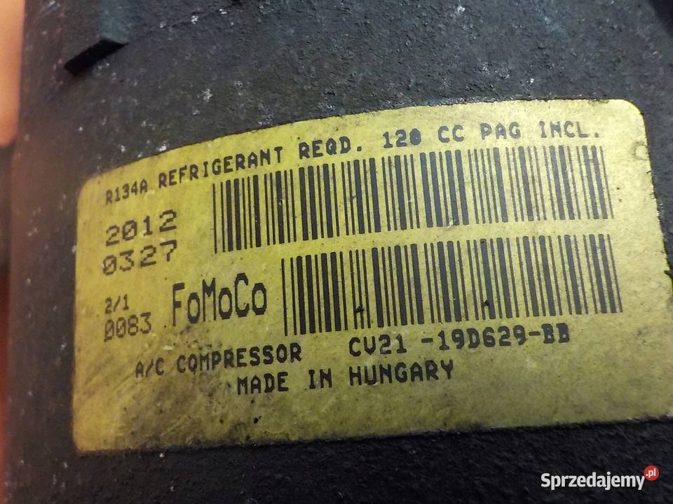 FIESTA MK7 16 TDCI 13r 95 TZJA sprezarka Suków