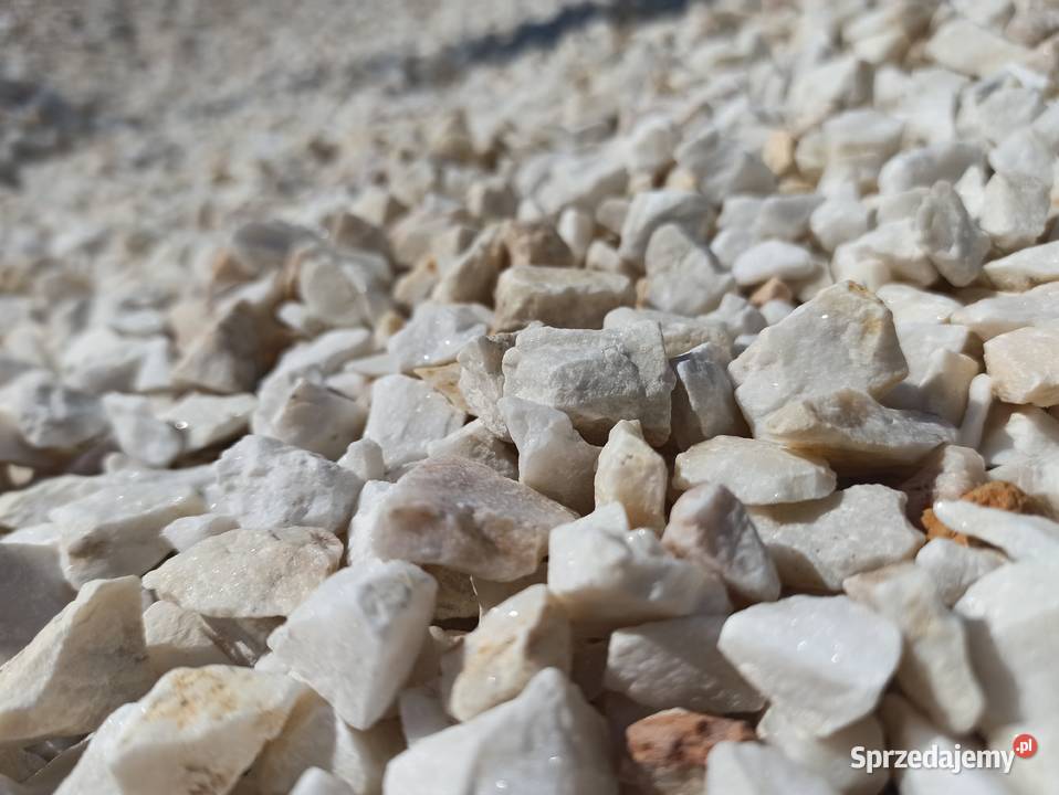 Grys Biała Marianna Kamień Kremowy Biały Grys Oświęcim