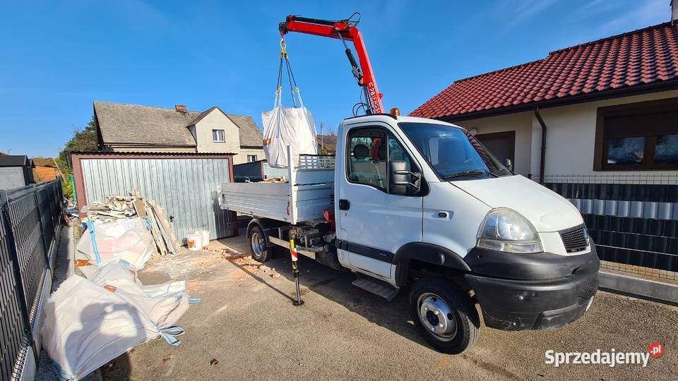 Usługi transportowe i dźwigowe dźwig hds Frydek