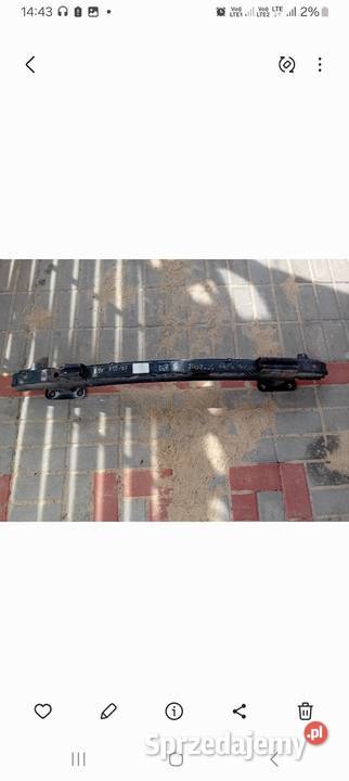 Bmw e81 e87 e88 belka tyl zderzak tyl siłownik