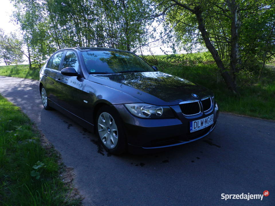 BMW 3 E90 320d 2005r 163 Klima Sprowadzony Gryfów Śląski