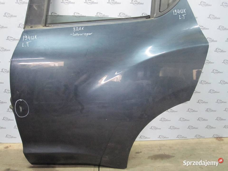 NISSAN JUKE 11r drzwi lewe tył osobowe Motoryzacja