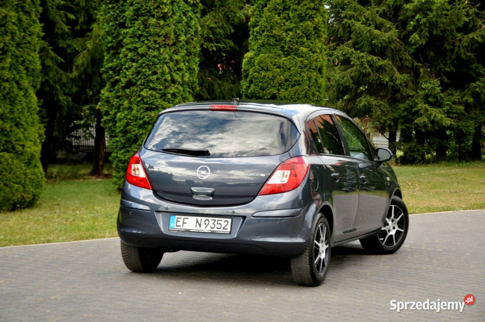 Opel Corsa 12i70WelurKlimatronikGrzana 153254km Corsa Ostrów Mazowiecka