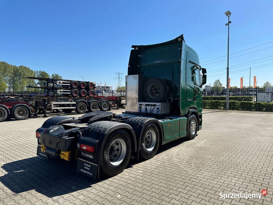 ciagnik 6x4 Eur 6 Scania granatowy Ciągniki siodłowe Warszawa