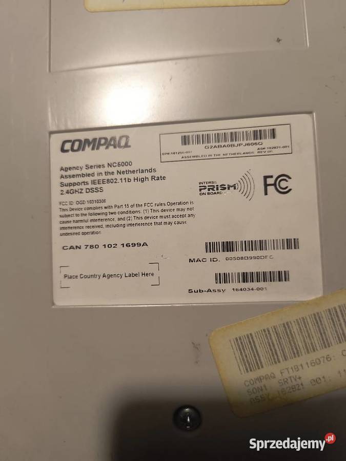 Accesspoint Compaq NC5000 zabytek 2000 Kraków