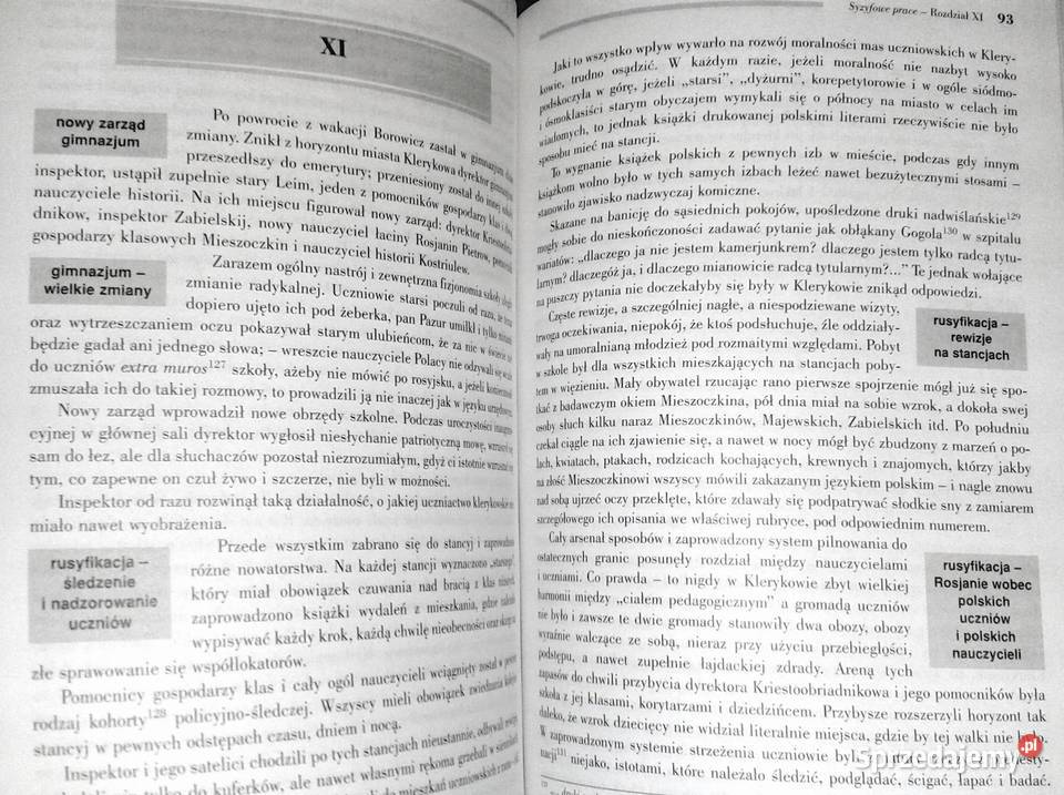 Syzyfowe prace Z opracowaniem Stefan Żeromski
