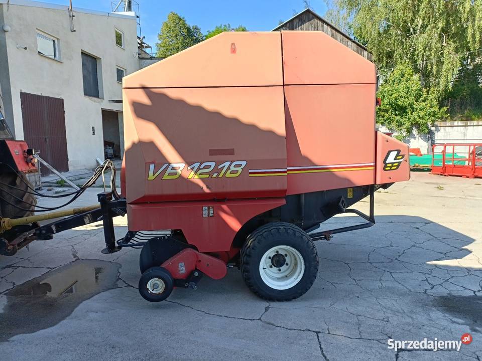 2004 Prasa LAVERDA VB1218 siatka 2x sznurek Owijanie siatką Racibórz