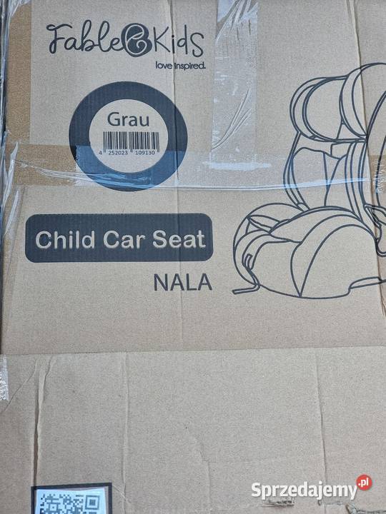 Fotelik Samochodowy Poręba