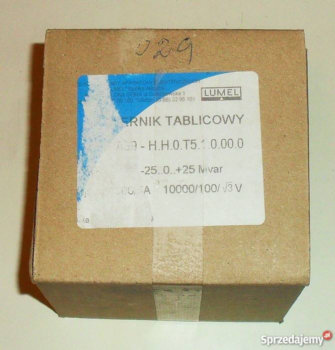 Miernik tablicowy waromierz 25 MW LUMEL PA39 Gliwice