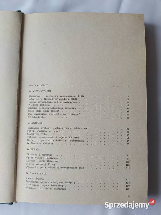 Z ARCHEOLOGIĄ KRAJE BIBLIJNE Siegfried H Horn historia, archeologia Hajnówka