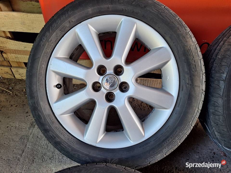 Alufelgi 5x100 16 ET45 TOYOTA Avensis Prius Samochodowe Choceń