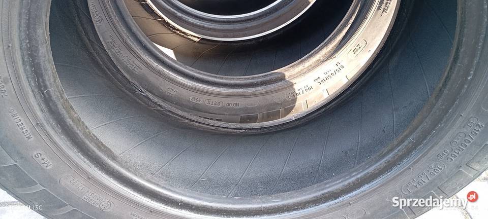 Komplet opon letnich Michelin 21565R16C Wałdowo Szlacheckie