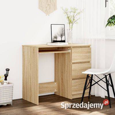 vidaXL Biurko dąb sonoma 90x45x76 płyta wiórowa Warszawa