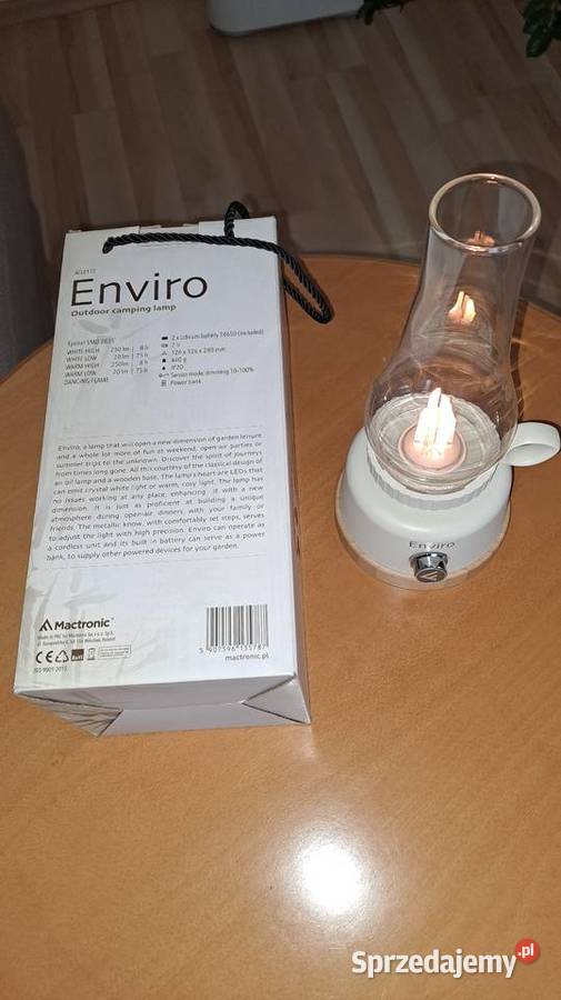 LAMPA kempingowe Enviro Mactronic z efektem Bełchatów