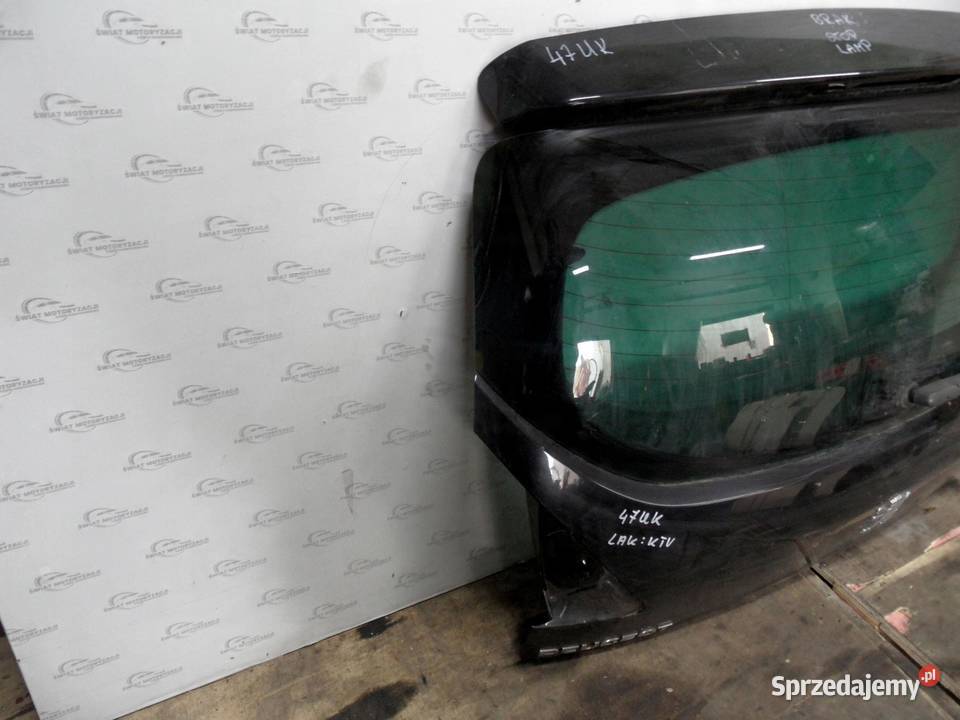 PEUGEOT 3008 I 12r klapa tył osobowe świętokrzyskie