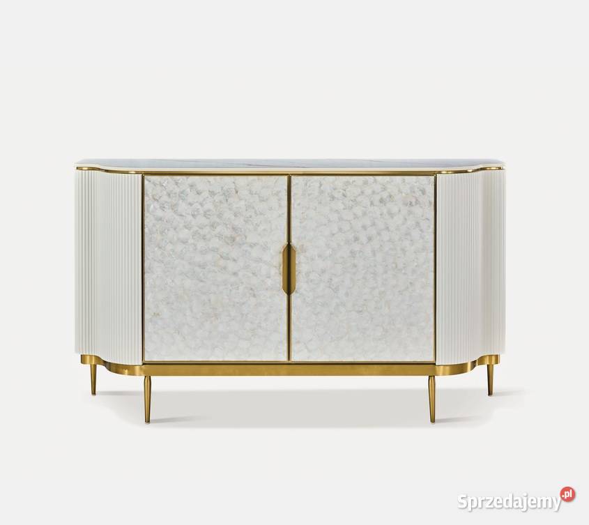 Komoda jasnozłota Champion Glamour Premium z Golkowice