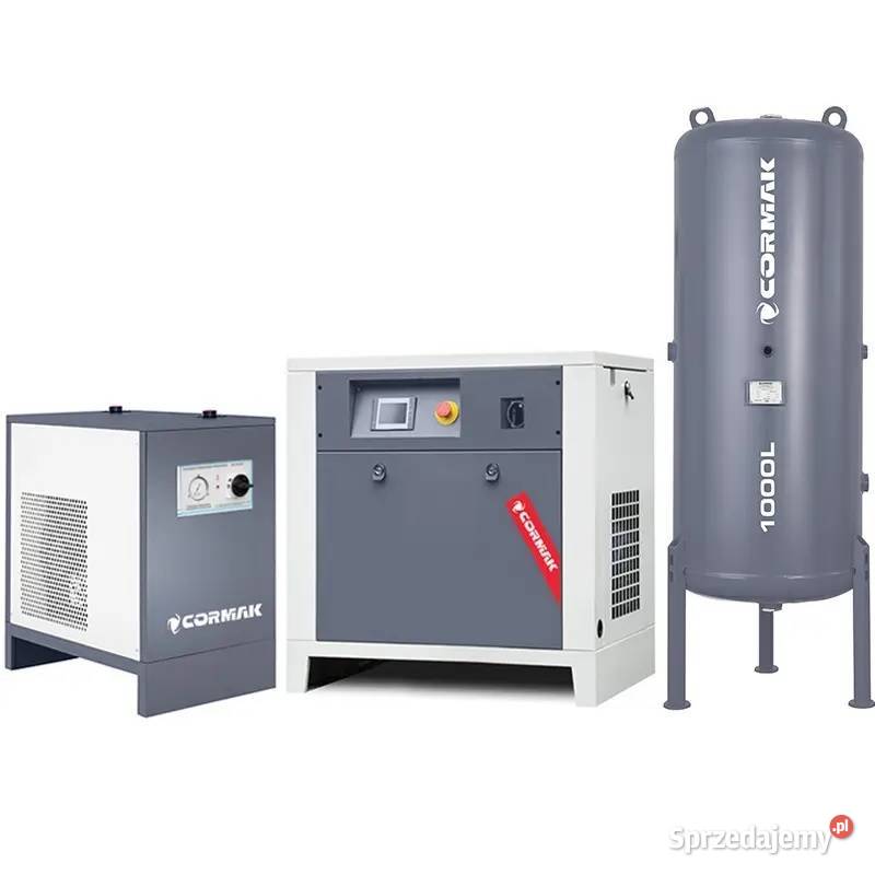 Kompresor LUFT 1000 z falownikiem 75kW Osuszacz Produkcja Siedlce