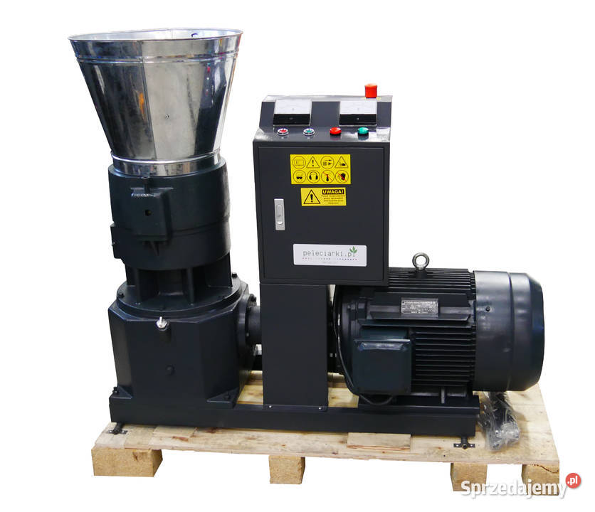 Peleciarka Szybkoobrotowa 22 kW do 500 h Pellet Zrębice