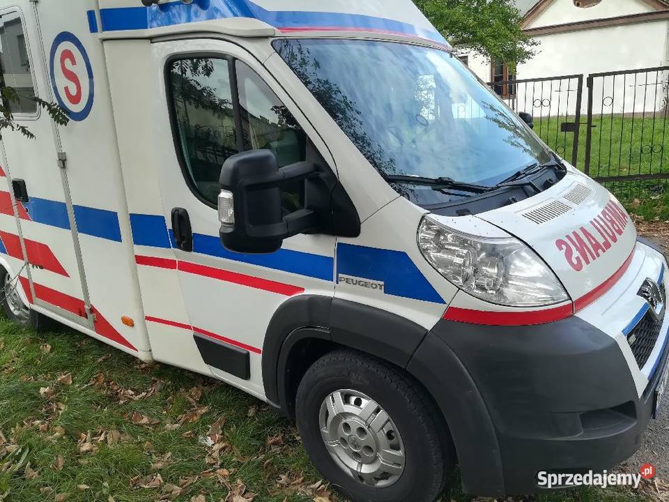 Peugeot boxer ambulans 30 noszę stryker kontener Samochody osobowe