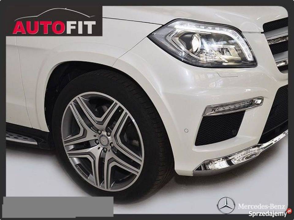 Mercedes GL 350 bialy Rok produkcji 2014 Samochody osobowe Motoryzacja Gdynia