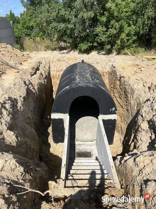 Piwniczka kopułowa Ziemianka Kopuła schodami Zgierz