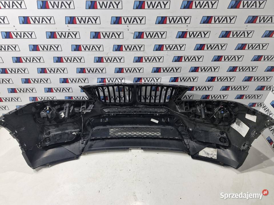 BMW X3 F25 ZDERZAK PRZÓD ORYGINAŁ 475 BLACK osobowe