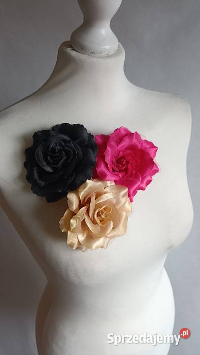 3broszki kwiaty retro Białystok