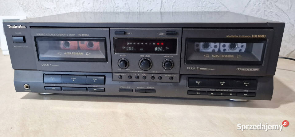 Magnetofon Technics RSTR333 Casette deck 333 Międzychód sprzedam