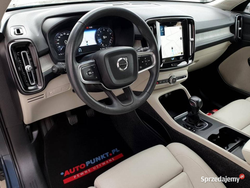 Volvo XC40 2021r Fvat 23 Bezwypadkowy Gwarancja 163KM podkarpackie Rzeszów