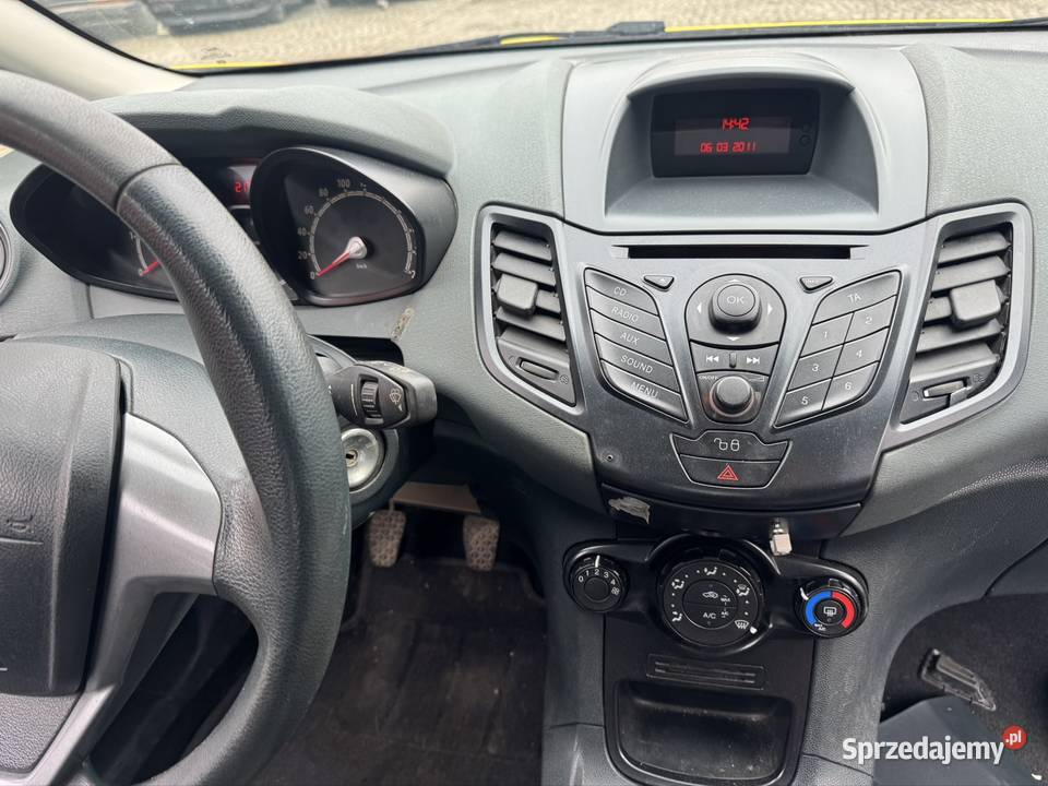 Ford Fiesta MK7 14 TDCI 70 2011r Klima Fiesta dolnośląskie Chojnów