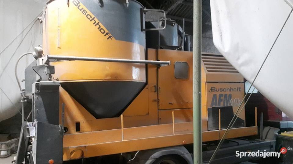 Mobilna mieszalnia pasz Buschhoff Mercedes Atego wielkopolskie Ostrów Wielkopolski