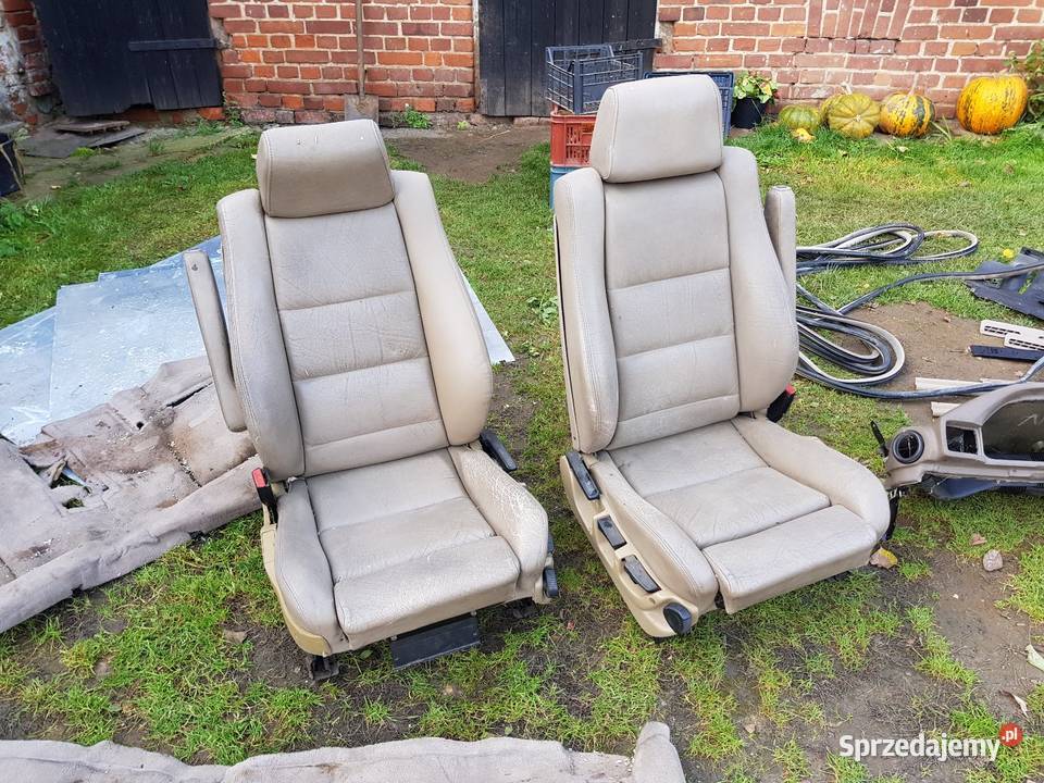Bmw e34 środek fotele wnętrze